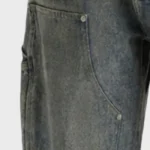 Hellstar Dirty Wash Carpenter Jeans Blue - Image 3