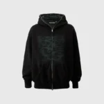 Hellstar Overdye Cheetah Zip-Up Hoodie - Image 2