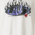 Hellstar Blue Flame Long Sleeve Shirt - Image 3