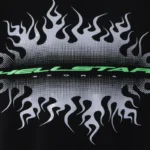 Hellstar Gradient Flame Sports Logo T-Shirt - Image 6