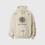 Hellstar Oatmeal Colored Studios Hoodie