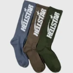 Hellstar Logo Socks (3 Pack) Earth Tone - Image 5