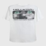 Hellstar Attacks Hypnotic Vision Tee White - Image 2