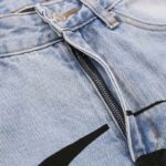 Hellstar Print Logo Loose Jeans - Image 4