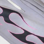 Hellstar Grey Future Flame Sweatpant - Image 6