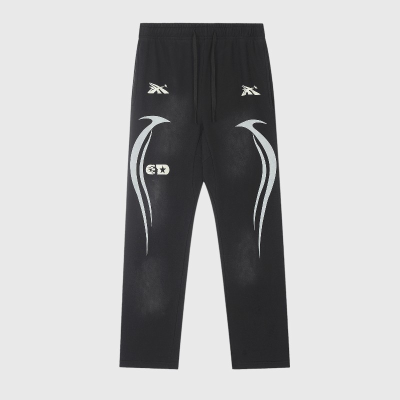 373eaf1f-Photoroom.jpg Hellstar Sports Jet Black Sweatpants - Image 1