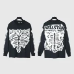 Hellstar Skeleton Long Sleeve Shirt 'Black' - Image 7
