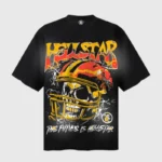 Hellstar Racing Skull Cotton T-Shirt