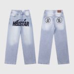 Hellstar Print Logo Loose Jeans - Image 7