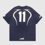 Hellstar Warm Up T- Shirt Blue - Image 2