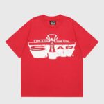 Hellstar Studios Jesus Emblem T-Shirt Red