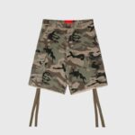 Hellstar Cargo Shorts Camo
