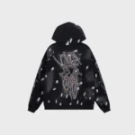 HellStar 'No Guts No Glory' Black Hoodie - Image 2