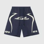 Hellstar Warm Up Shorts Blue