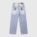 Hellstar Print Logo Loose Jeans - Image 2
