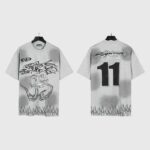 Hellstar Wash Stain Printing T-shirt - Image 9