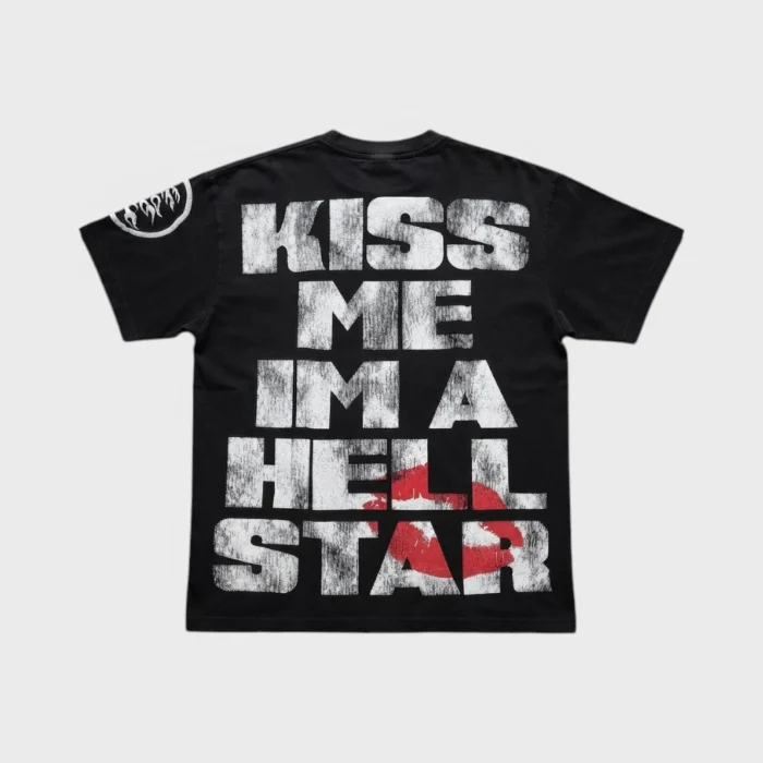 Hellstar Kiss Me I'm a Hellstar T-Shirt - Image 2