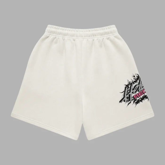 Hellstar Records White Shorts - Image 2