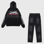 Hellstar Airbrushed Skull Tracksuit - Image 2