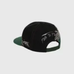 Hellstar Paintbrush Snapback Hat Black Green - Image 2
