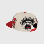 Hellstar Records Hat Snapback Red White - Image 2