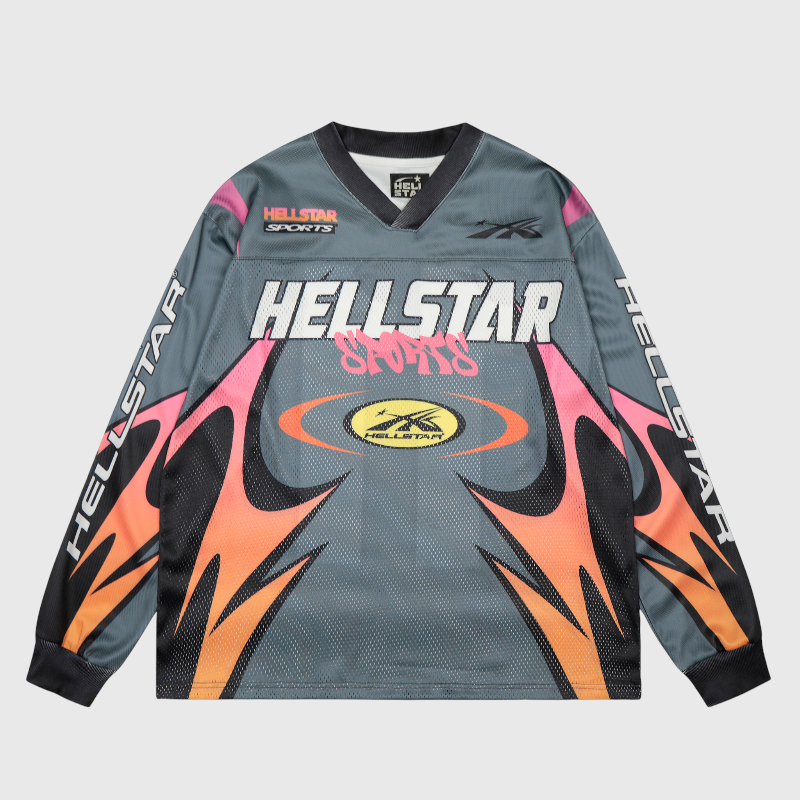 a81a9b05-Photoroom.webp Hellstar Grey and Orange Mesh Long Sleeve Tee - Image 1
