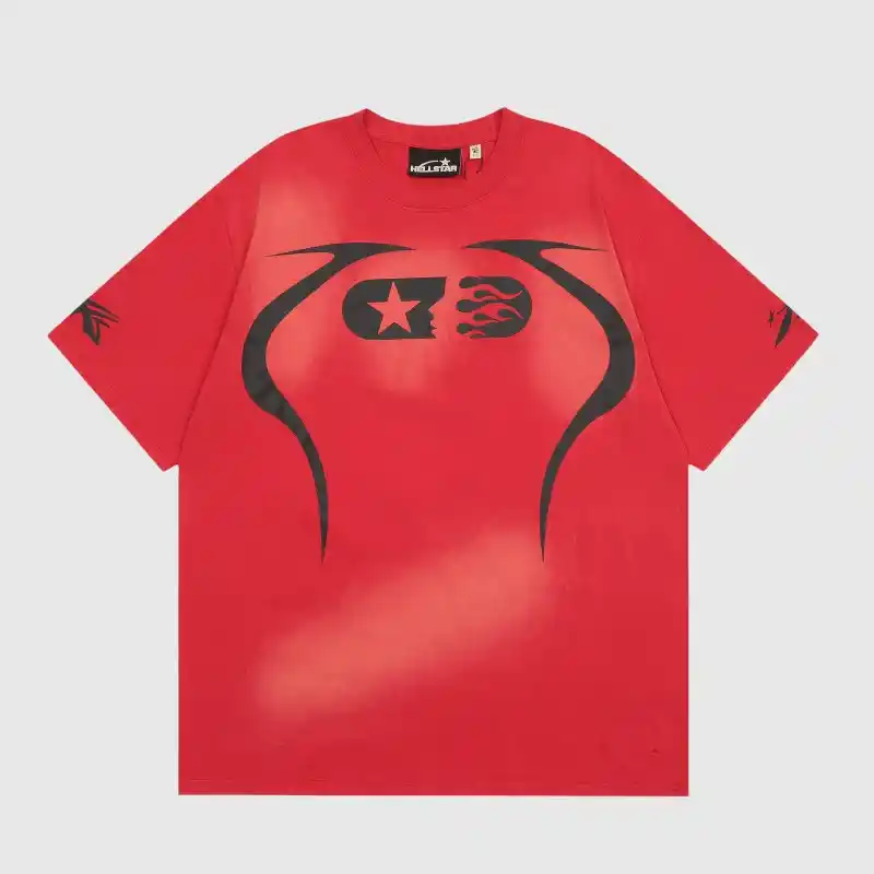 bd4dd5b7-Photoroom.webp Hellstar Warm Up T- Shirt Red - Image 1