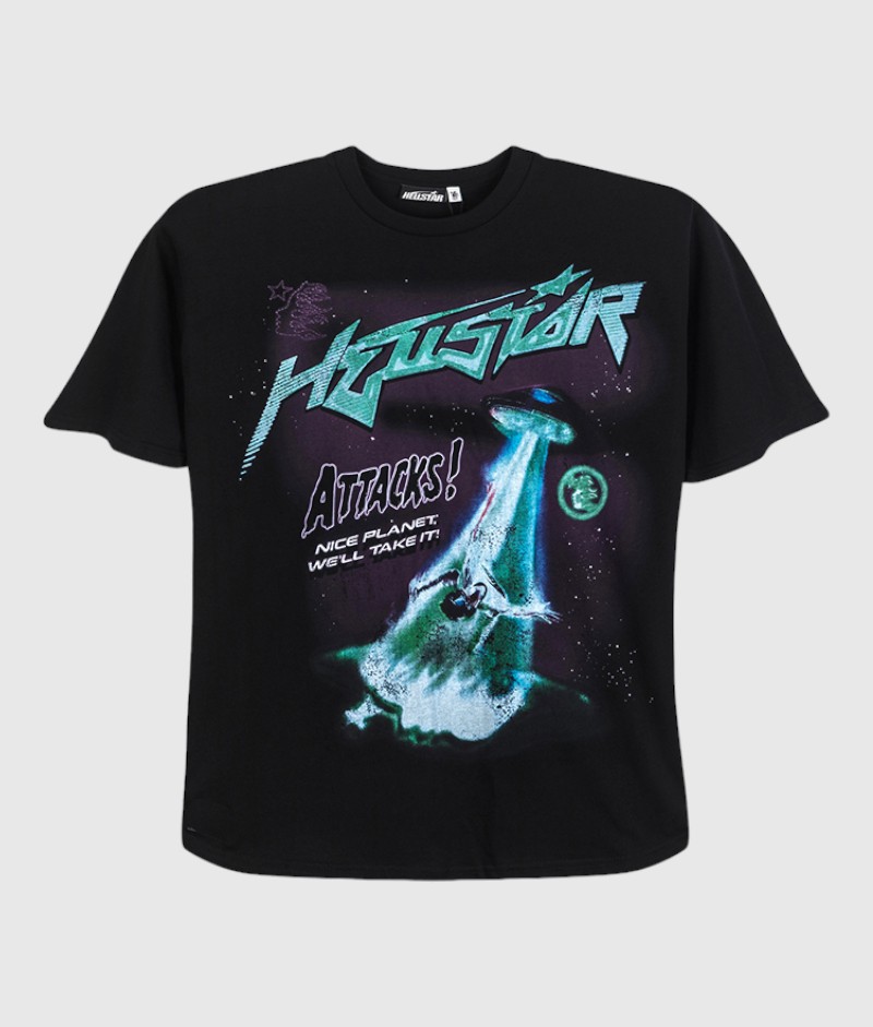 c4f694de-Photoroom.jpg Hellstar Attacks Hypnotic Vision Tee Black - Image 1