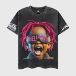 Hellstar INS Hip Hop VINTAGE T-Shirt - Image 2