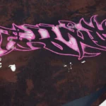 Hellstar Graffiti Brown Hoodie - Image 8