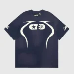 Hellstar Warm Up T- Shirt Blue