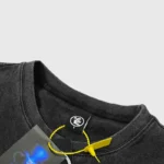 Hellstar Crochet Jesus T-shirt Black - Image 6