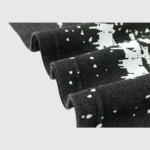 Close-up of the Hellstar Amethyst T-Shirt showing vintage cotton texture and white graphic screen print details.