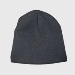 The stylish Hellstar Beanie in classic black, crafted from premium knit fabric for comfort and a versatile streetwear look.