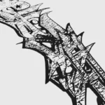 Close-up view of the bold, intricate graffiti-style screen print design featured on the Hellstar Graffiti T-Shirt.