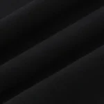 Close-up view of the premium black cotton fabric used for the Hellstar Inner Peace T-Shirt product design.