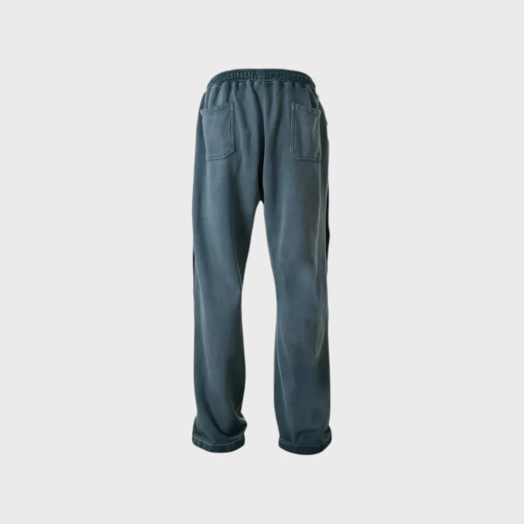 Hellstar Mirror Face Sweatpants in premium heavyweight fleece with a relaxed streetwear fit and back pockets.