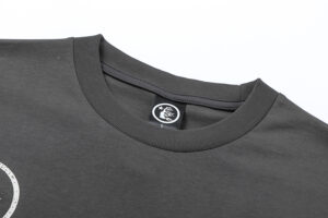 Hellstar Path to Paradise T-shirt featuring a ribbed crew neck and branded neck label with the iconic logo design.