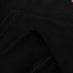 Detailed look at the soft fleece fabric and high-quality construction of the Hellstar Sports Future Flame hoodie.