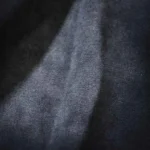 Close-up view of the premium black cotton blend fabric used in the Hellstar Uniform Sweatpant collection.