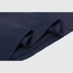 Close-up of the premium blue cotton fabric used in the Hellstar Warm Up unisex T-shirt with a vintage washed effect.
