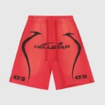 Hellstar Warm Up Shorts Red
