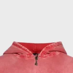 Hellstar Path To Paradise Zip-Up Red Hoodie - Image 3