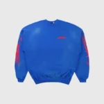 Hellstar Sports Crewneck Blue Sweater