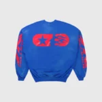 Hellstar Sports Crewneck Blue Sweater - Image 2